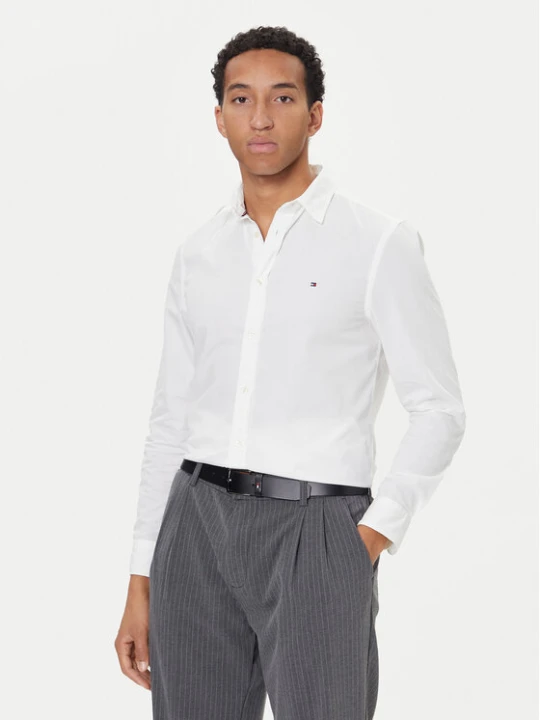 Zdjęcie produktu Tommy Hilfiger Koszula MW0MW40460 Biały Slim Fit