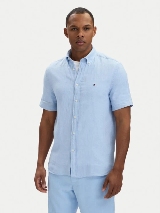 Zdjęcie produktu Tommy Hilfiger Koszula MW0MW41531 Niebieski jasny Regular Fit