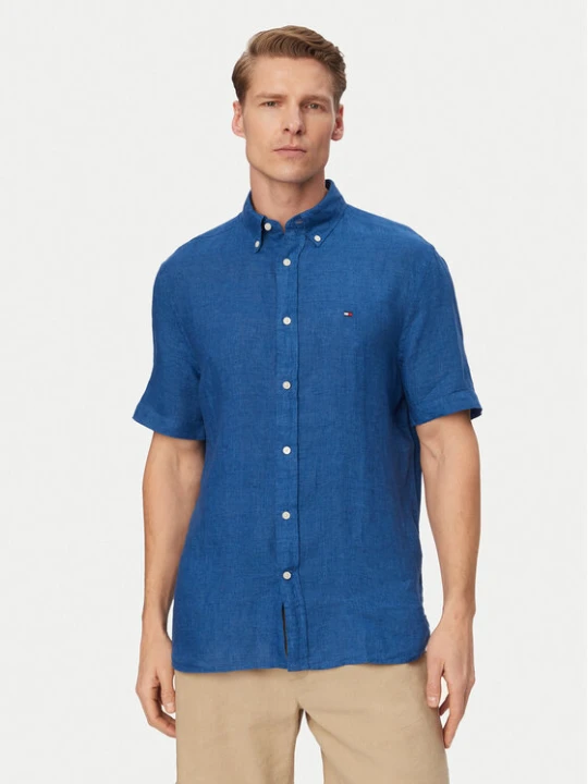 Zdjęcie produktu Tommy Hilfiger Koszula MW0MW41531 Niebieski Regular Fit