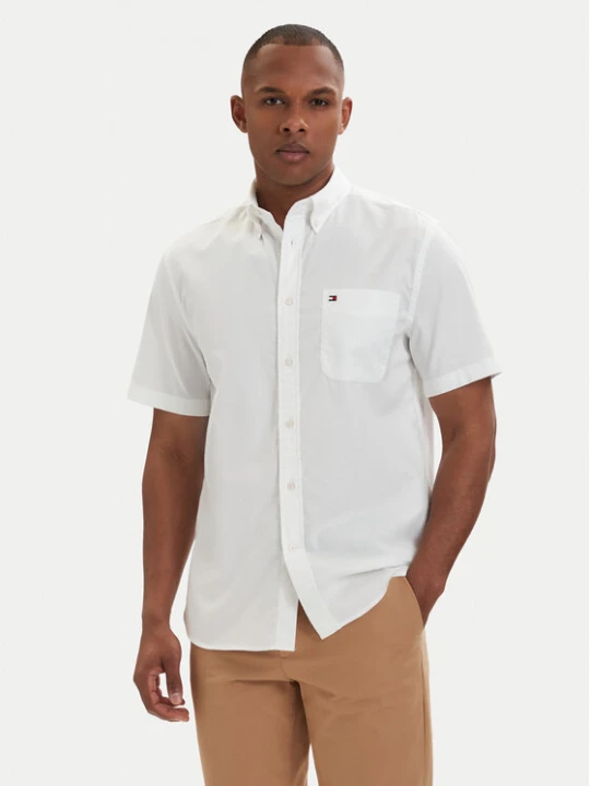 Zdjęcie produktu Tommy Hilfiger Koszula MW0MW42285 Biały Regular Fit
