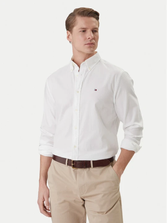 Zdjęcie produktu Tommy Hilfiger Koszula MW0MW42442 Biały Slim Fit