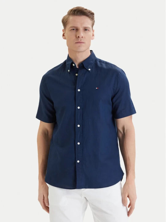 Zdjęcie produktu Tommy Hilfiger Koszula MW0MW42450 Granatowy Regular Fit