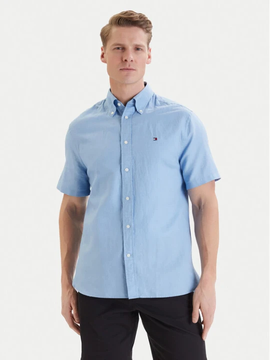 Zdjęcie produktu Tommy Hilfiger Koszula MW0MW42450 Niebieski Regular Fit