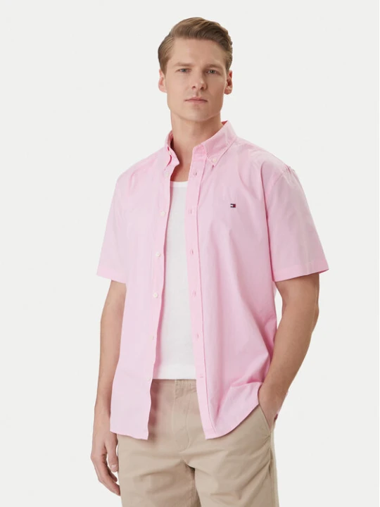 Zdjęcie produktu Tommy Hilfiger Koszula MW0MW42630 Różowy Regular Fit