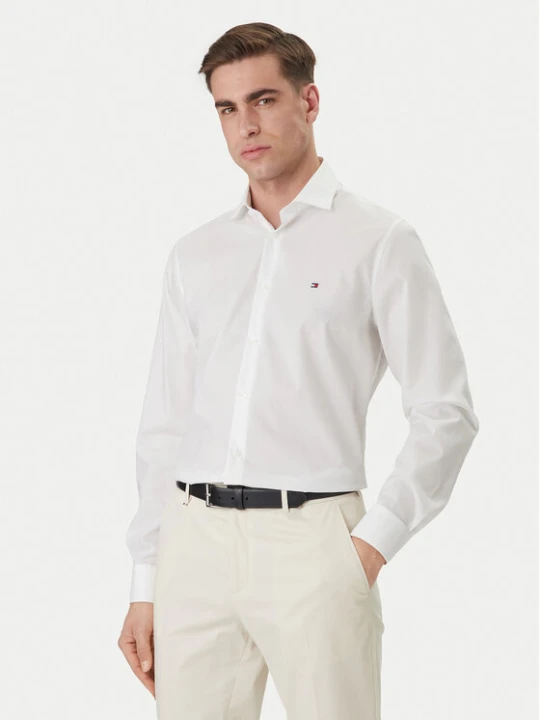 Zdjęcie produktu Tommy Hilfiger Koszula MW0MW43122 Biały Slim Fit