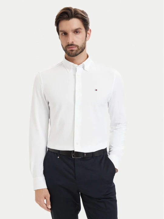 Zdjęcie produktu Tommy Hilfiger Koszula MW0MW43433 Biały Regular Fit