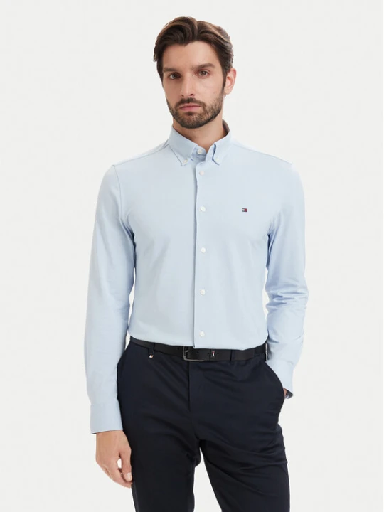 Zdjęcie produktu Tommy Hilfiger Koszula MW0MW43433 Niebieski jasny Regular Fit