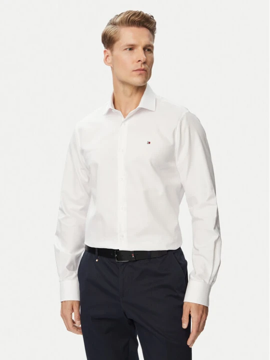 Zdjęcie produktu Tommy Hilfiger Koszula MW0MW43747 Biały Regular Fit