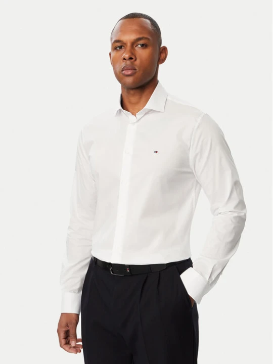 Zdjęcie produktu Tommy Hilfiger Koszula MW0MW44710 Biały Slim Fit