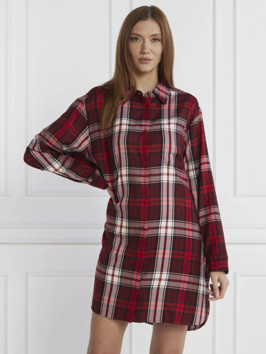 Zdjęcie produktu Tommy Hilfiger Koszula nocna | Oversize fit czerwony