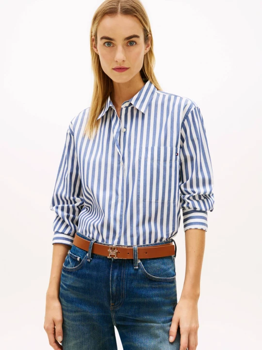 Zdjęcie produktu Tommy Hilfiger Koszula | Oversize fit granatowy