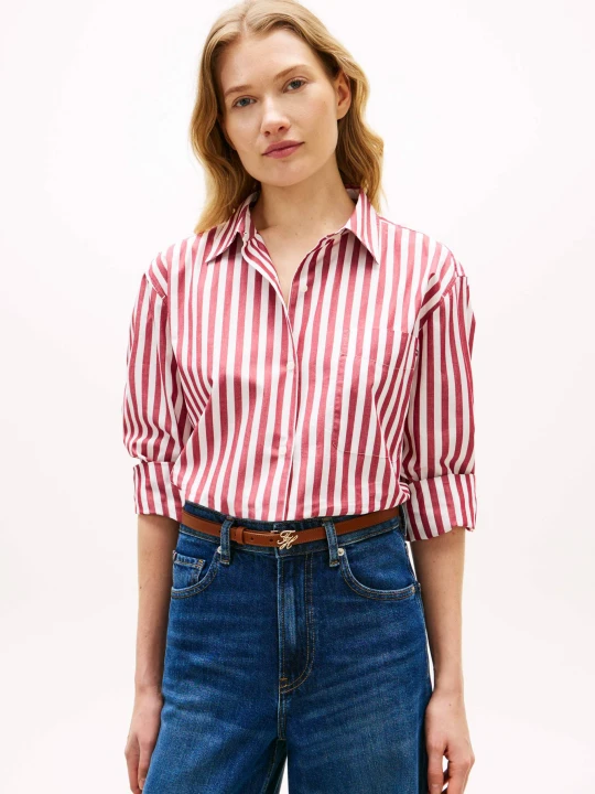 Zdjęcie produktu Tommy Hilfiger Koszula | Oversize fit czerwony