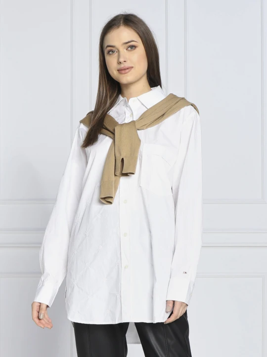 Zdjęcie produktu Tommy Hilfiger Koszula | Oversize fit biały
