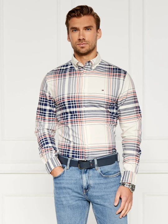 Zdjęcie produktu Tommy Hilfiger Koszula OXFORD CHECK | Regular Fit beżowy