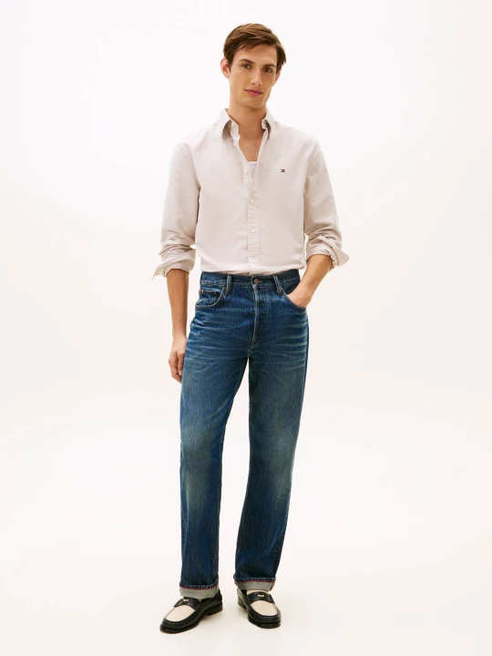 Zdjęcie produktu Tommy Hilfiger Koszula OXFORD | Regular Fit beżowy