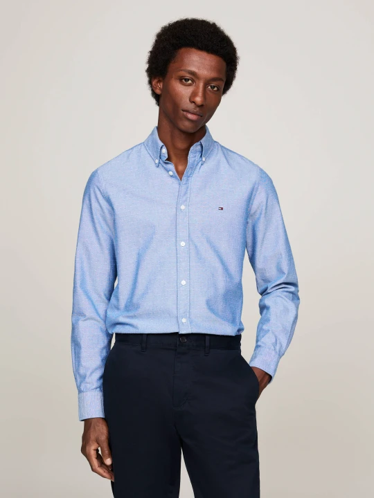 Zdjęcie produktu Tommy Hilfiger Koszula OXFORD | Slim Fit niebieski