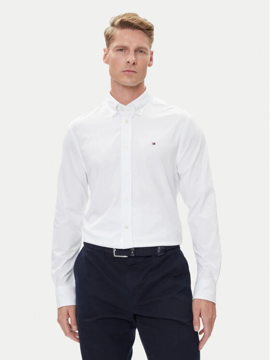 Zdjęcie produktu Tommy Hilfiger Koszula Performance MW0MW39418 Biały Slim Fit