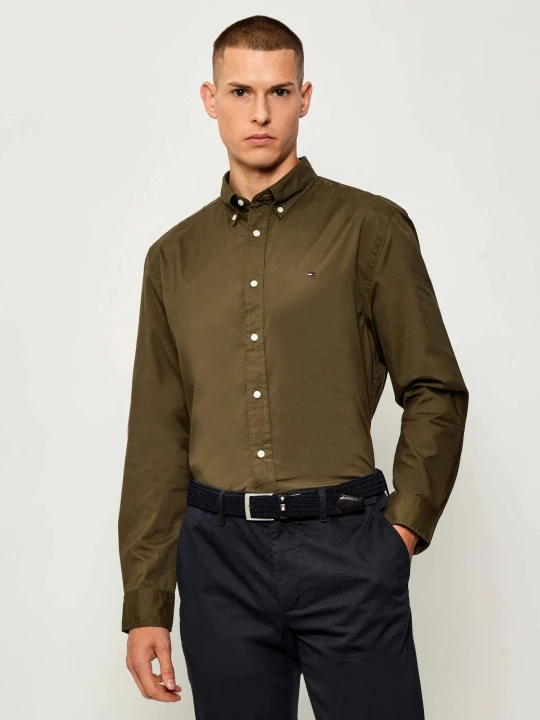 Zdjęcie produktu Tommy Hilfiger Koszula | Regular Fit oliwkowy