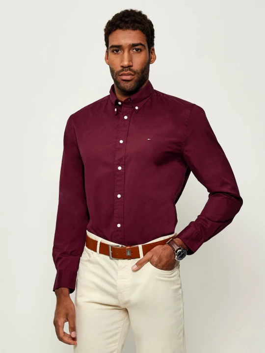 Zdjęcie produktu Tommy Hilfiger Koszula | Regular Fit bordowy