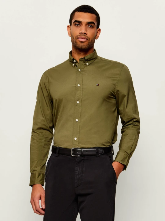 Zdjęcie produktu Tommy Hilfiger Koszula | Regular Fit oliwkowy