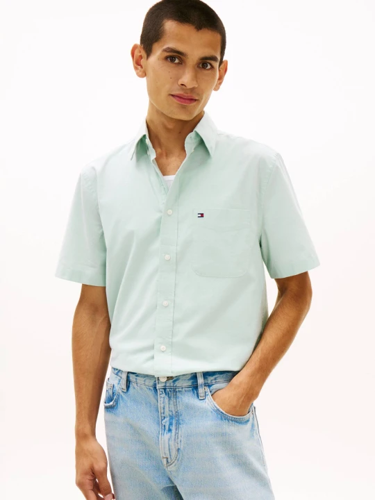 Zdjęcie produktu Tommy Hilfiger Koszula | Regular Fit | oxford miętowy