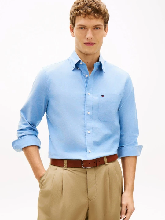 Zdjęcie produktu Tommy Hilfiger Koszula | Regular Fit | oxford niebieski