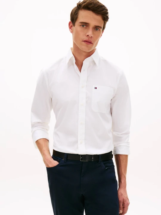 Zdjęcie produktu Tommy Hilfiger Koszula | Regular Fit | oxford biały