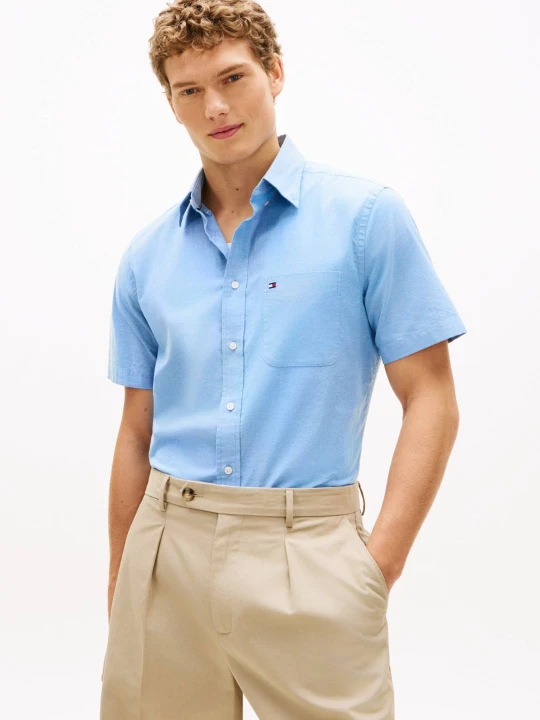 Zdjęcie produktu Tommy Hilfiger Koszula | Regular Fit | oxford niebieski