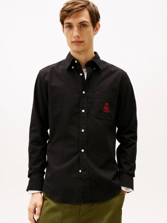 Zdjęcie produktu Tommy Hilfiger Koszula | Regular Fit | oxford czarny