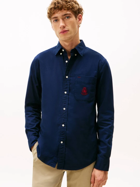 Zdjęcie produktu Tommy Hilfiger Koszula | Regular Fit | oxford granatowy