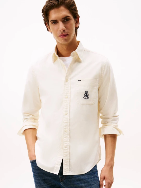 Zdjęcie produktu Tommy Hilfiger Koszula | Regular Fit | oxford ecru