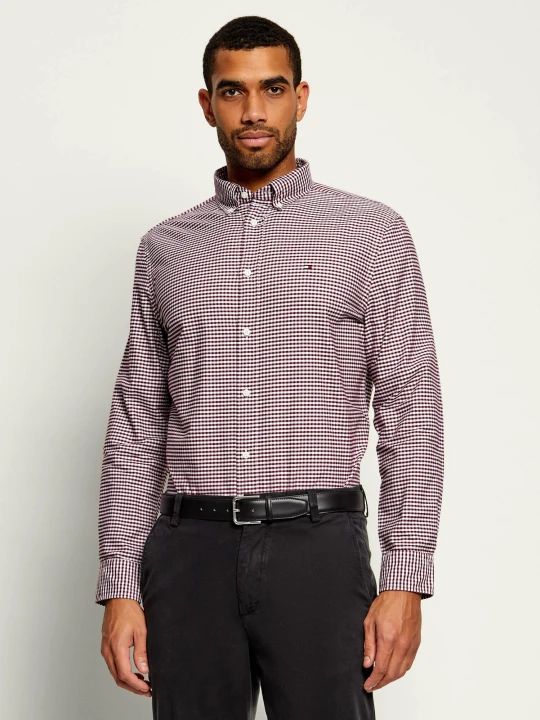 Zdjęcie produktu Tommy Hilfiger Koszula | Regular Fit | oxford bordowy
