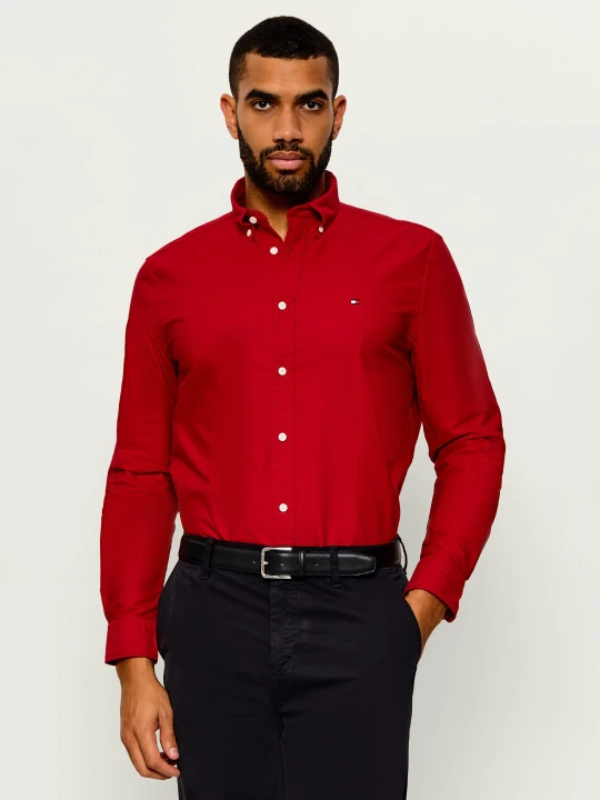 Zdjęcie produktu Tommy Hilfiger Koszula | Regular Fit | oxford czerwony