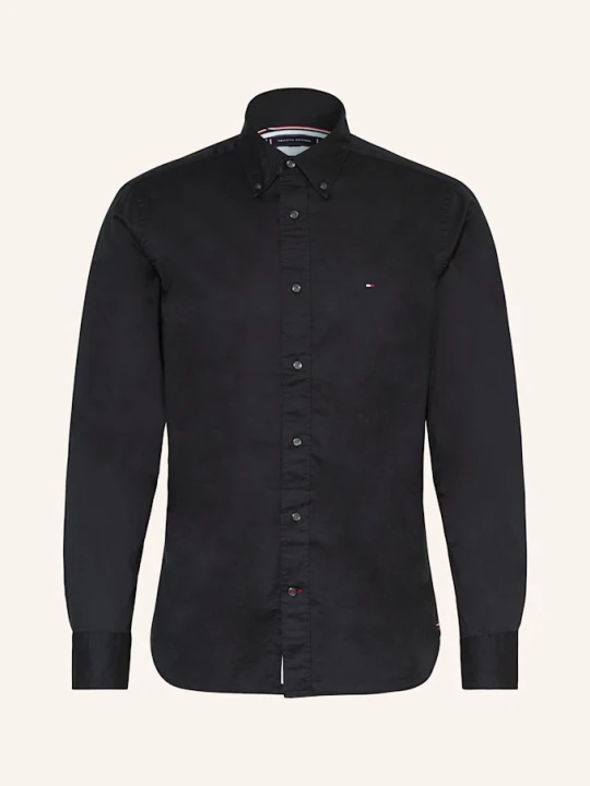 Zdjęcie produktu Tommy Hilfiger Koszula Regular Fit schwarz CZARNY