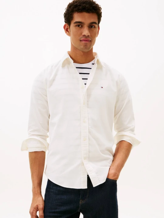 Zdjęcie produktu Tommy Hilfiger Koszula | Regular Fit | sztruks ecru
