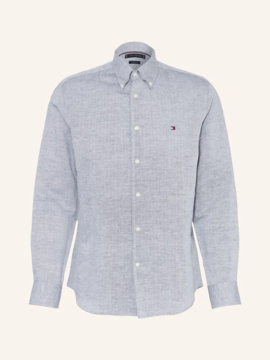 Zdjęcie produktu Tommy Hilfiger Koszula Regular Fit Z Lnem blau