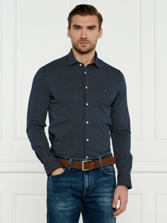 Zdjęcie produktu Tommy Hilfiger Koszula | Slim Fit granatowy