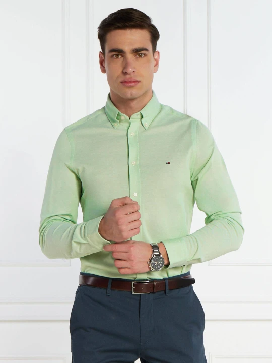 Zdjęcie produktu Tommy Hilfiger Koszula | Slim Fit zielony