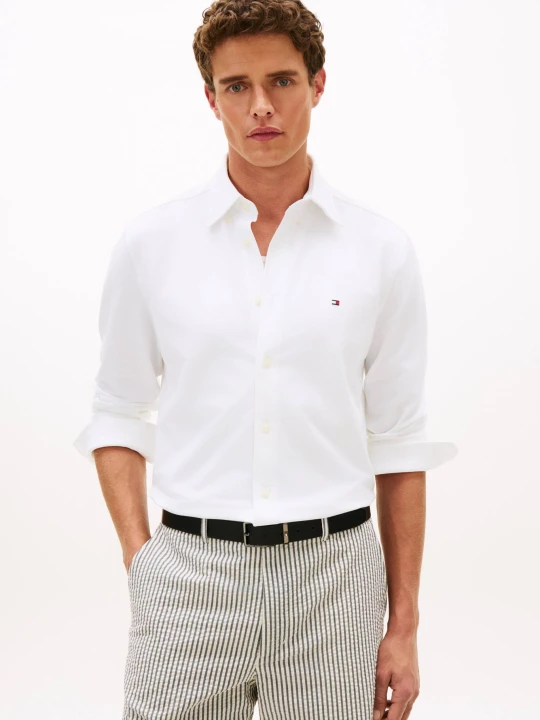 Zdjęcie produktu Tommy Hilfiger Koszula | Slim Fit | pique biały