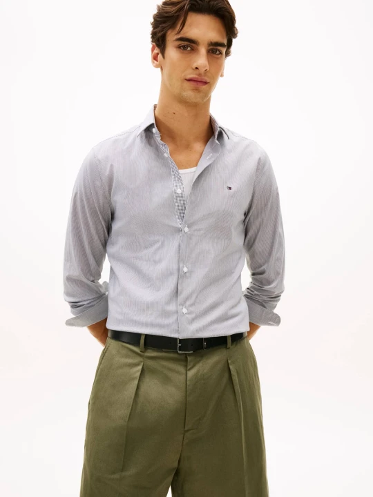 Zdjęcie produktu Tommy Hilfiger Koszula | Slim Fit | stretch granatowy