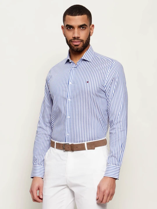 Zdjęcie produktu Tommy Hilfiger Koszula | Slim Fit | stretch niebieski