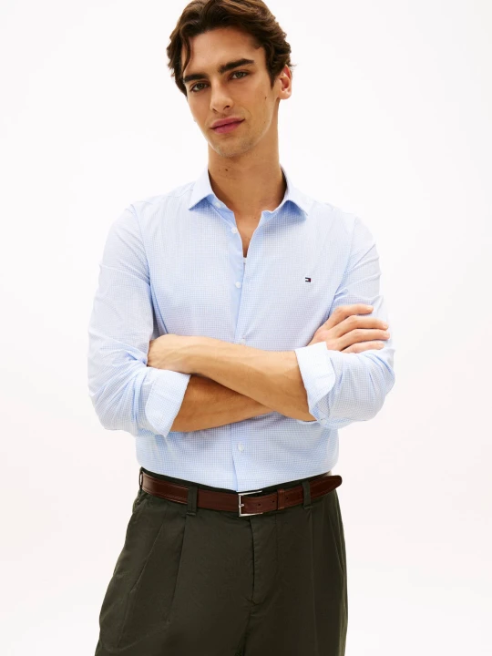 Zdjęcie produktu Tommy Hilfiger Koszula | Slim Fit | stretch błękitny