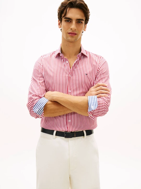 Zdjęcie produktu Tommy Hilfiger Koszula | Slim Fit | stretch czerwony