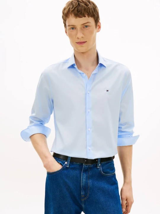 Zdjęcie produktu Tommy Hilfiger Koszula | Slim Fit | stretch błękitny