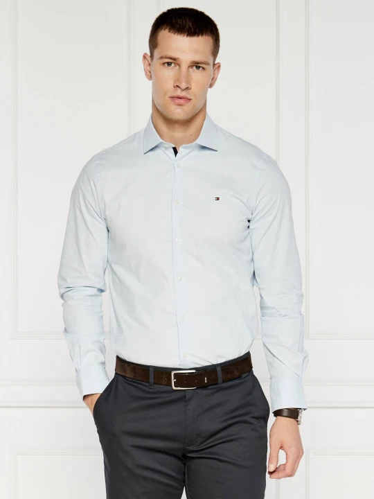 Zdjęcie produktu Tommy Hilfiger Koszula | Slim Fit | stretch błękitny