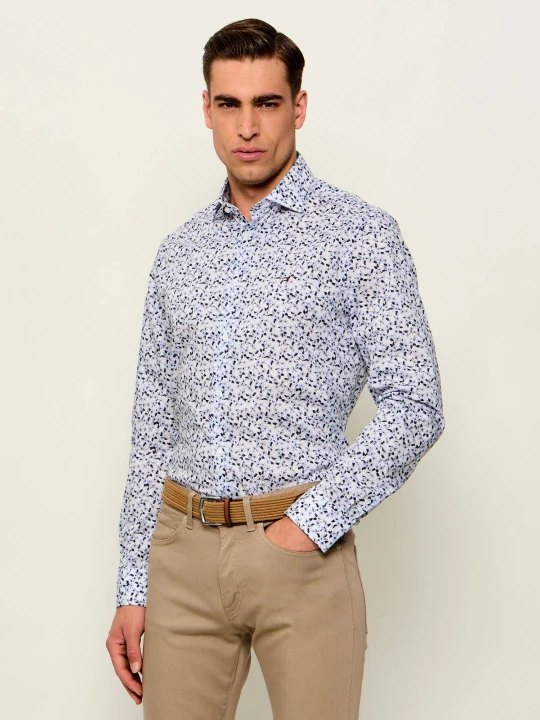 Zdjęcie produktu Tommy Hilfiger Koszula | Slim Fit | stretch niebieski
