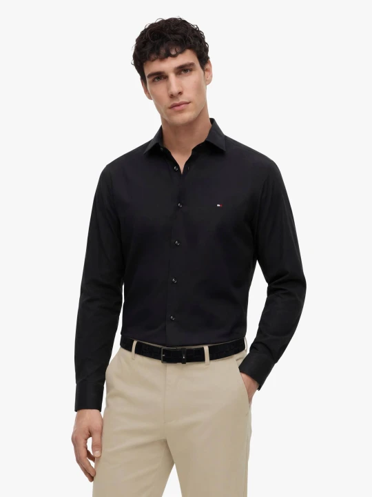 Zdjęcie produktu Tommy Hilfiger Koszula | Slim Fit | stretch czarny