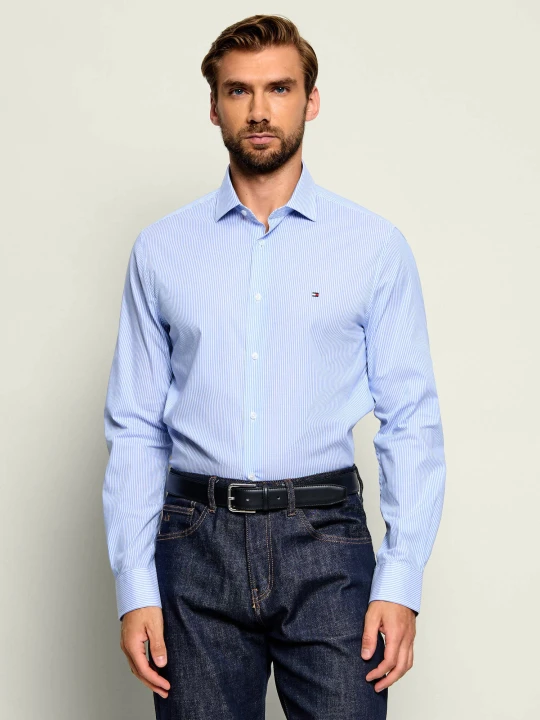 Zdjęcie produktu Tommy Hilfiger Koszula | Slim Fit | stretch błękitny