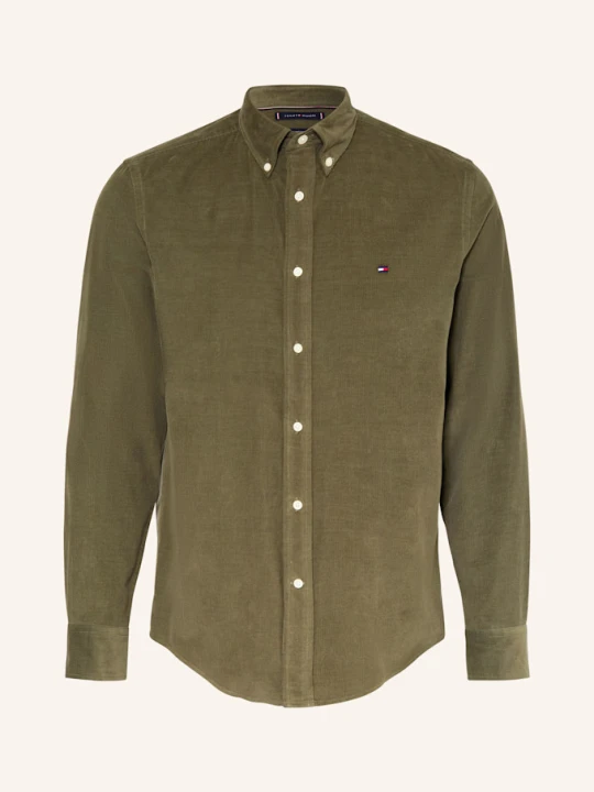 Zdjęcie produktu Tommy Hilfiger Koszula Sztruksowa Regular Fit gruen OLIWKOWY