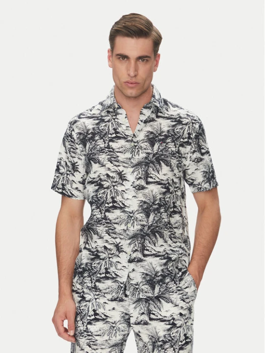 Zdjęcie produktu Tommy Hilfiger Koszula Vacation MW0MW38587 Granatowy Regular Fit